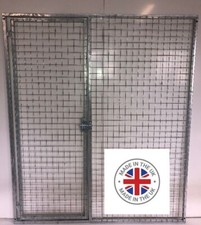 Galvanised Mesh Dog Run