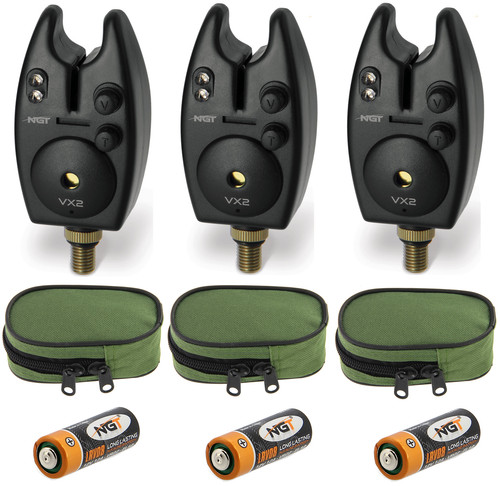Ngt vx2 bite alarms with - 3x,