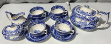 Spode Blue Italian Tea Set 4