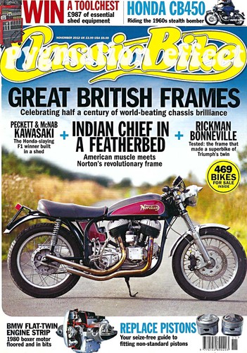 Rickman bonneville t120 - rickman, cb450