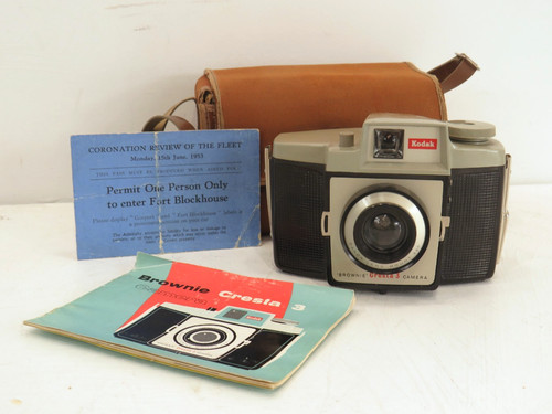 Kodak brownie cresta vintage - 3,