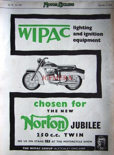 1958 norton jubilee 250cc - 1958, 'jubilee