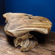Solid Wood Coffee Table Wood Teak Root Wood Living Room Sofa Table Teak Rustic