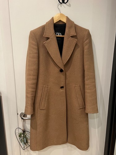 Ladies zara coat camel - ladies, xs