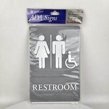 QUARTET ADA Sign Restroom