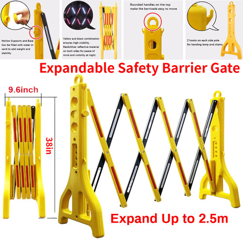 Folding safety barrier gate - barrier,