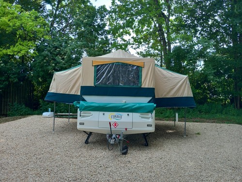 Trailer tent folding pop - tent, pop-up