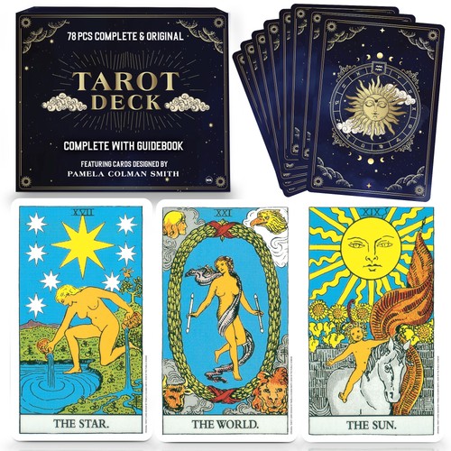 Tarot cards deck set box - deck,
