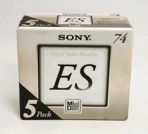 Sony minidisc 74min - 5, pack