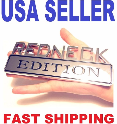Redneck edition emblem truck - emblem,