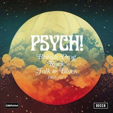 Various Artists : Psych! British Prog, Rock, Folk, and Blues 1966-1973 VINYL