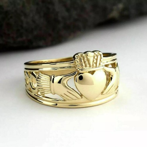 14k yellow gold - gold, men's