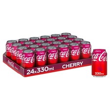 Coca Cola Classic Can Cherry 330 ml (Pack of 24)