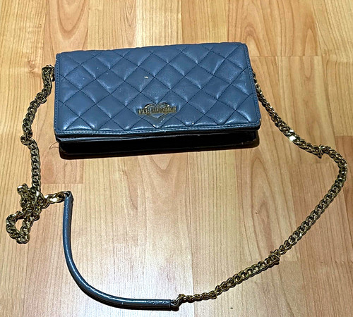 Love moschino grey quilted - love,