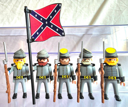 Playmobil south soldiers - south,