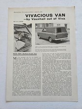 VAUXHALL VIVA HA VAN