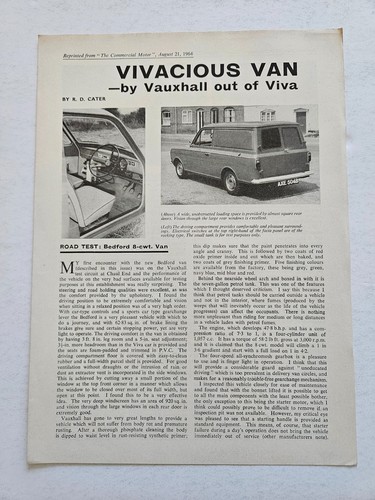 Vauxhall viva van - vauxhall,