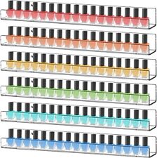 6-Pack Clear Wall Mounted