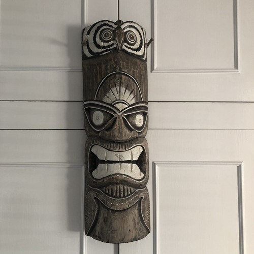 Tiki mask hawaiian - mask,