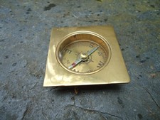 Brass Compass Paper Weight