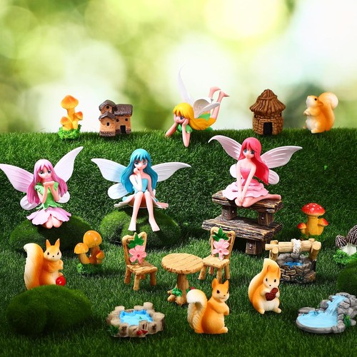 23pcs fairy garden accessories - 23pcs,