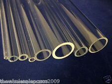 Clear Acrylic Perspex Tube 44mm OD X 38mm ID 3mm Wall PMMA 500mm Pipe