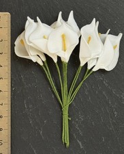 12x artificial Calla Lillies