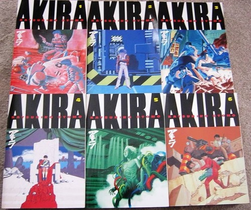 Akira manga lot volumes - 6,