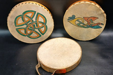 3 x 8" VINTAGE IRISH CELTIC