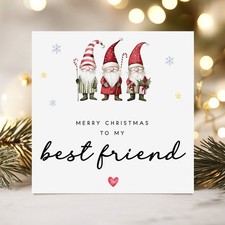 Christmas Card for Best Friend