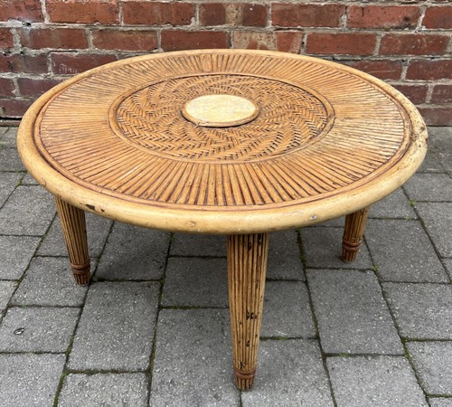 Vintage mid century rattan - vintage,