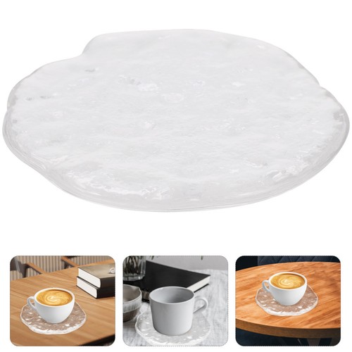 Reusable glass coasters - glass,