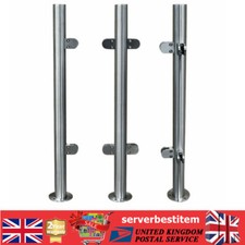 Balcony Pool Glass Panel Balustrade Railing Glazing Posts Stainless Steel Post