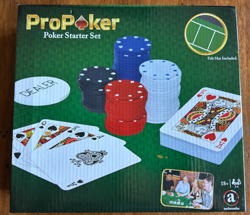 Propoker poker starter set - poker,