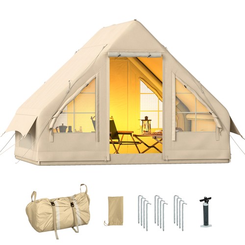 Inflatable camping tent with - camping,