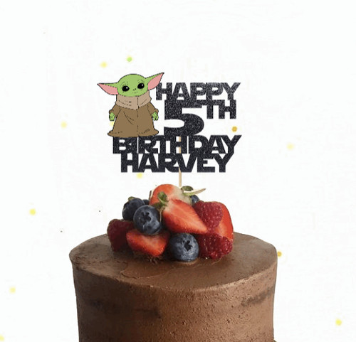 Personalised star wars yoda - personalised,