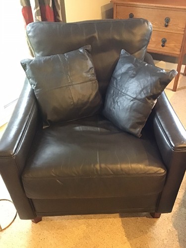 Vtg john lewis leather - john,