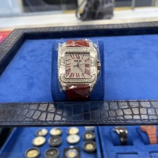 custom diamond-set Cartier