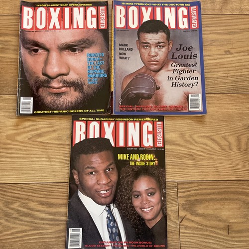Boxing illustrated magazines - boxing,