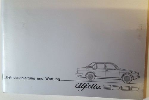 Handbook owners manual alfa - owners,
