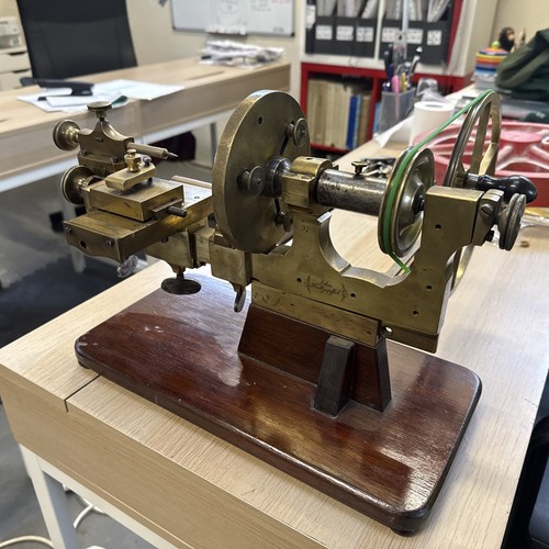 Antique lathe swiss - lathe,