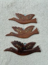 Vintage Indian Marquetry Wall