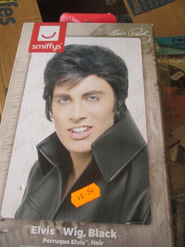 Smiffys elvis wig - wig, black