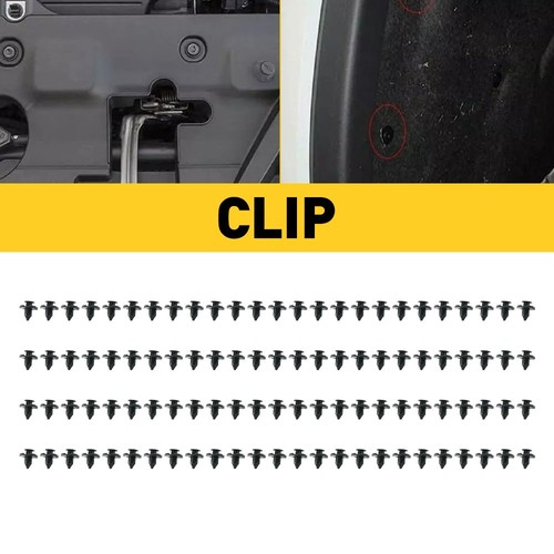 100x push type bumper fastener - push-type,