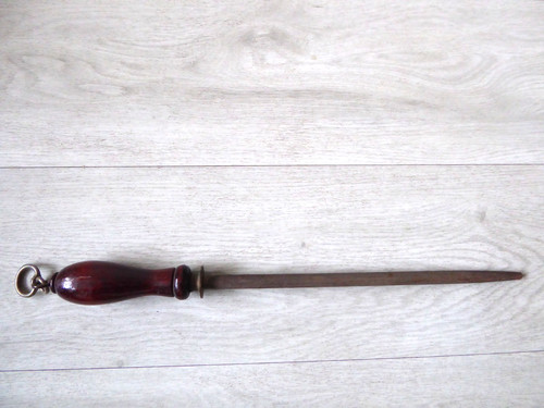 Vintage butchers sharpening - vintage,