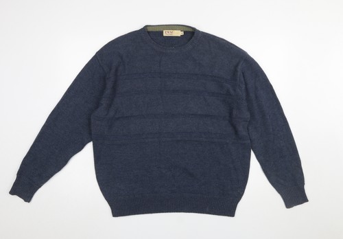 Ewm men blue cotton acrylic - men,
