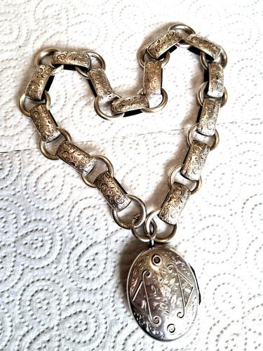Antique victorian silver book - antique,