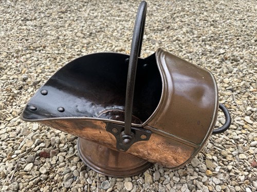 Victorian copper helmet - victorian,