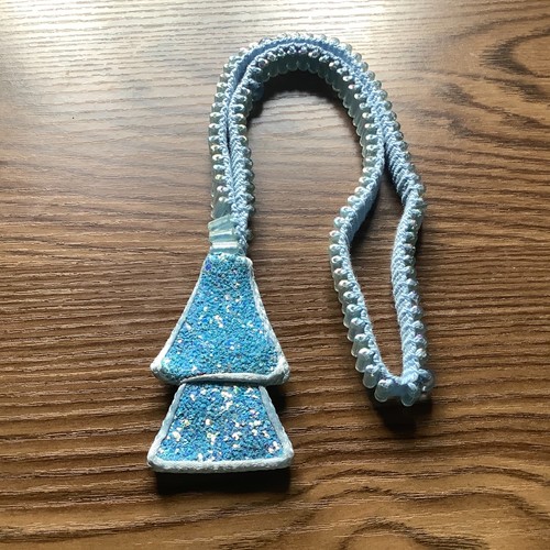 Bright blue bead - bright,