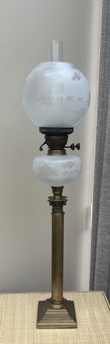 Vintage duplex oil lamp falk - vintage,